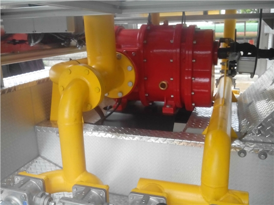 消防泡沫液轉子泵背面 消防泡沫液轉子泵背面