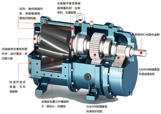 無(wú)阻塞轉(zhuǎn)子泵
