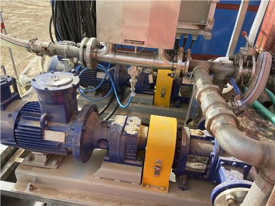 羅德凸輪轉子泵油田壓裂稠化劑輸送