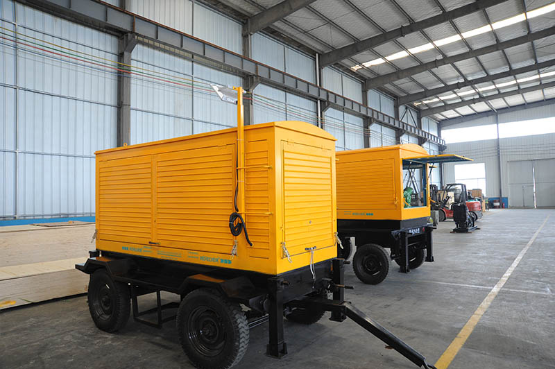 搭載羅德轉子泵的移動泵車 搭載羅德轉子泵的移動泵車