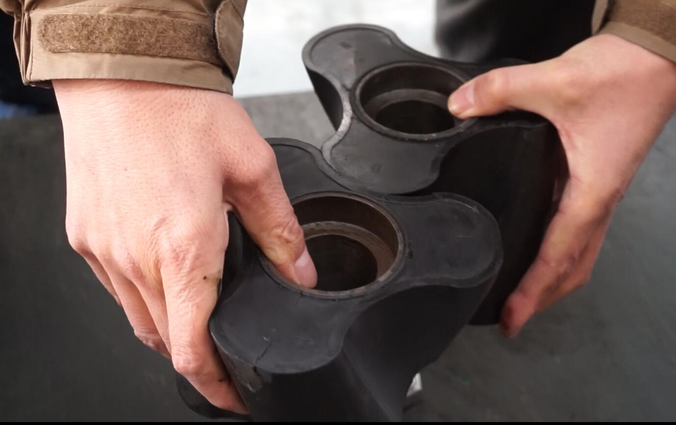 羅德轉子泵的核心全包覆橡膠轉子 羅德轉子泵的核心全包覆橡膠轉子