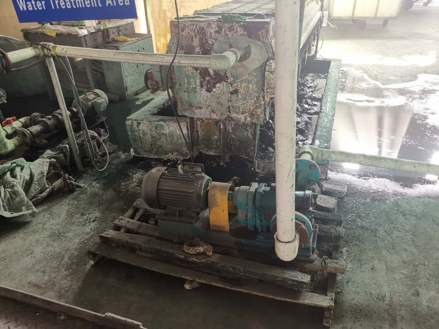 遼寧某印染企業印染污泥轉子泵