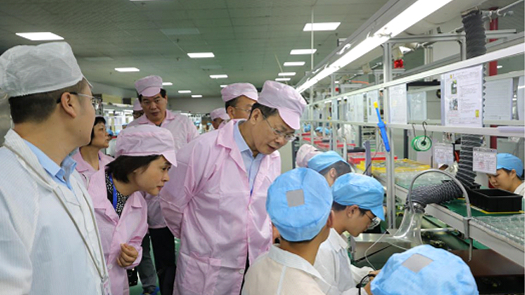 永州市人社局來(lái)我公司調(diào)研